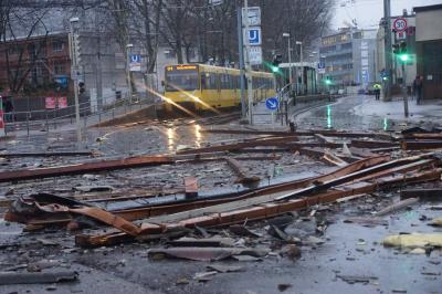 Stuttgart Wangen: Stadtbahnverkehr nach Sturmschaden behindert
